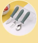Customizable Dining Utensils Set - Spoon Fork Knife - Home  Customized Tableware Kit Unique exclusive tableware set - Image 5
