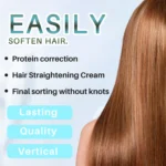 Keratin Hair Straightening Cream Keratin Cream For Smoothing Hair Professional Keratin For Permanent Straightening Hair Care - Image 3