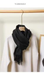 Women Scarf Cashmere Winter Scarf Winter 2024 Fashion Scarves Designer Keep warm Women Luxury Kids Scarf - Image 22