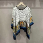 110*110cm Fashion Scarves Women Pullover scarf Shawl Print Silk Satin Hijab Female Bandana Luxury Brand Square Ladies bandanna - Image 12