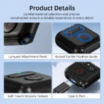 Bluetooth Remote Controller For Insta360 X5/X4/Ace Pro 2/Ace Pro Camera Ios&Android Shutter Release Button Controller - Image 13