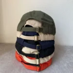 New Simple Baseball Caps Spring Summer Sun Protective Caps Cotton Cloth Unisex Baseball Caps Solid Color - Image 4