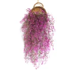 Artificial Plants Vines  Flower Wall Hanging Faux Rattan  Indoor Outdoor Green Plant  Plant Flower Wall Decoration Home Decor - Image 8