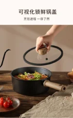 cookware set - steak pan, frying pan, saucepan, stockpot, non-stick pan, wok - complete kitchen utensil set - Image 26