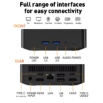 Mini PC Intel Core I9 10980HK/N150 Windows 11 Small Pocket Computer 32GB RAM 1/2TB SSD WIFI6 BT5.2 4K Desktop PC Gaming Computer - Image 6