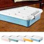 Under Bed Organizer Under Bed Storage Containers Waterproof With Casters Large Capacity Space Saving Storage Supplies