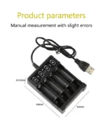 NEW 1.5V AA9800mAh+AAA8800mAh+USBcharger 1.5V, Rechargeable Nickel Hydrogen Battery, Used for Electronic Toys,  Camera Batteries - Image 21