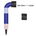 1400W high-power hair dryer, dries hair quickly, lightweight body, low noise, comes with various types of air nozzles. - Image 13