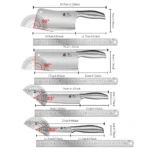 All steel knife set kitchen home professional chef knife knife with spatula spoon cooking tool combination, kitchen accessories - Image 6