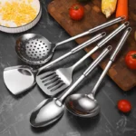 Kitchen Cookware Cooking Utensils Stainless Steel Shovel Soup Spoon Turner Utensils Dinnerware Cooking Tool Kitchen Gadgets - Image 20