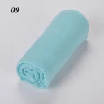 Sparsil Women Summer Soft Retro Tassels Solid Color 180x90 Shawls Female Thin Wraps Hijab Beach Holiday Scarf - Image 24