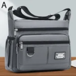 Mens Crossbody Bag Single Shoulder Bags Big Capacity Multi-Pockets Storage Bag Fashion Handbag Business Crossbody Bags - Image 41