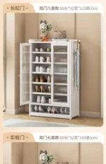 Shoe Rack  Door Small Narrow Multi-layer Simple Shoe Cabinet 2025 New E****mical Space-saving Storage Artifact - Image 33