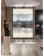 Colorful Textured Wall Art Abstract Handmade Painting On Canvas Large Wall Decor Room Decoration For Living Room Bedroom Picture - Image 13