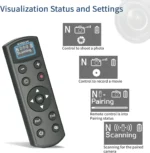 for Nikon Wireless Camera Remote Control Shutter Release Work with Nikon P1100 Z5 Z5II Z6III Z7II P950 B600 A1000 Zf Z50 Z30 - Image 3