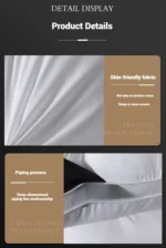 Comfortable Pillows for Sleeping 5-star Hotel Pillow Three-dimensional Soft Bilateral Washed Solid Color Pillow Sleeping Pillows - Image 16