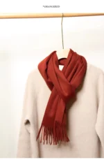 Women Scarf Cashmere Winter Scarf Winter 2024 Fashion Scarves Designer Keep warm Women Luxury Kids Scarf - Image 48