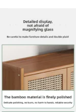 Shoe cabinet, shoe rack  household, simple indoor storage artifact, space-saving entry, and dust-proof dormitory. - Image 20