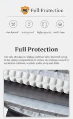 Laptop Bag for Men Business Briefcase Shoulder Handbag for Macbook HP Dell Lenovo Asus Surface Acer Huawei Notebook 14 15.6 inch - Image 10