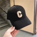 Hats for Men 2023 New C Letter Embroidered Baseball Cap Kpop Fashion Couple Snapback Cap Men and Women Sun Hats Chapeau Homme - Image 14