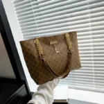 New Presbyopia Handbag Texture Soft Leather Large Capacity Tote Women Bag With Hanging Accessories Shoulder Bag - Image 29