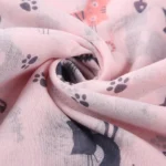 Fashion Cat Footprint Printing Woman Scarf Cotton Scarves Outdoors Relaxation Neckerchief Shawl Keep Warm To Prevent The Wind - Image 17