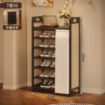 Display Foldable Shoe Racks Organizer Cabinet Portable Luxury Shoe Racks European Shelf Meuble Chausssure Home Furniture - Image 15