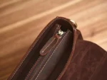 NASVA Genuine Leather Men's Briefcase Retro Handbag Shoulder Laptop Bags Office Bags Document Bags - Image 16