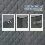 4 Pack Under Bed Storage Containers Blanket Storage Bag Shoe Storage And Organization Space-Saving Bedding Organizer For Bedroom - Image 3