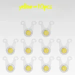 10 LED Rope String Lights, Decorative Fairy Lights for Family Gatherings, Outdoor Camping, Fishing & Tent Decoration - Image 9