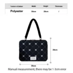Travel Bag 15inch Portable Laptop Bags Bow with Handle Laptop Case Soft Material Cute Notebook Sleeve Travel - Image 6