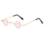 Vintage Sunglasses Round Steampunk Sunglasses Round Metal Frame Small Round Sunglasses Gothic Sunglasses Hippy Glasses - Image 12