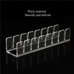 Hat Stand for Baseball Caps No Install Acrylic Hat Organizer for 7 Baseball Caps Hat Racks for Baseball Caps Display Organizer - Image 6