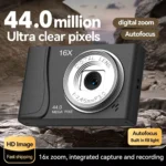Digital Camera 4K 24 Million Pixels Children Camcorder 16x Zoom Compact Cameras Auto Focus for Kids Adult Beginners Photograph - Image 3