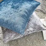 pillow, Velvet covered with 60x60 cm super soft pillow, used for sofa throwing, shining decoration, living room pillow - Image 2