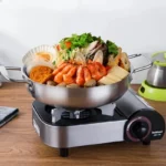 Stainless Steel Cookware Set - Multi-Purpose Saucepan, Paella & Skillet for Home Cooking, Picnic & Seafood - Image 2