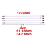 4pcs/set Elastic Bed Sheet Strip Fastener Bed Sheet Grippers Belt Adjustable Mattress Cover Blankets Holder Bed Sheet Set - Image 9