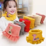 New Knit Scarfs Knitted Scarf Outdoor Scarves Multiple olors Warm Scarves Wool Kids Scarves Kids - Image 4