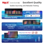 MeLE Overclock X2 Mini PC,N150 16GB 512GB Micro Desktop Computer, 4K Triple Display, All-in-one USB-C, USB3.2/WiFi/BT/Ethernet - Image 5