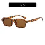 Women's Square Sunglasses 2024 New Sunglasses Fashion Sunglasses Street Photography Sunglasses Trendy Fashion - Image 8