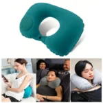 Inflatable Portable Neck Pillow U-shaped Pillow That Can Be Stored And Self Filled Suitable For Outdoor Travel Business Trips - Image 25