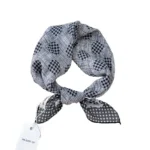 55cm Flower Floral Print Square Scarf Neckerchief Fashion Scarves Kerchief Bandanas Headscarf Hair Ribbon Accessories for Women - Image 5