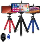 Tripods Tripod For Phone Mobile Camera Holder Clip Smartphone Monopod Tripe Stand Octopus Mini Tripod Stativ For Phone - Image 12