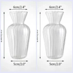 Glass Vase Transparent Flower Vase Flowers Bottle Hydroponics Plant Flower Vases Wedding Desktop Home Decor Florero Mother's Day - Image 12