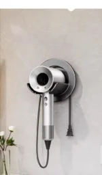 Plastic Hair Dryer Rack Wall Mounted Self-adhesive Blow Dryer Holder Hanging Organizers Bracket Without Drilling Hair Dryers ABS - Image 10