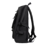 Simple solid color backpack,  travel backpack, plenty of storage space, very suitable for commuting, school, work and going out. - Image 14