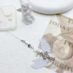 Retro Mobile Phone Straps Charm Cross Angel Wings Keychain Lanyard For iPhone Case Camera Bags Decoration Women Gift - Image 3