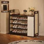 Display Foldable Shoe Racks Organizer Cabinet Portable Luxury Shoe Racks European Shelf Meuble Chausssure Home Furniture - Image 9
