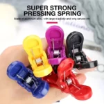 6pcs Black Matte Hair Sectioning Clip Clamp Hair Grip Hairdressing Salon Tool - Image 6