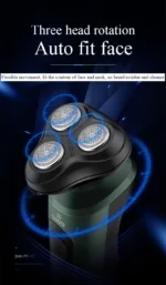 Electric Shavers for Men Waterproof Electric Trimmer Razor Wet &amp Dry Use Rechargeable Battery Rotary Shavers Machine shaving - Image 15